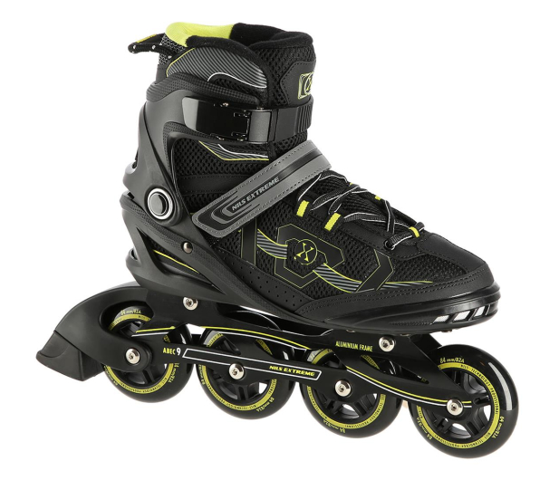 Nils Extreme Łyżworolki NA9157 rozm. 45 czarno-żółte - 1120747 - zdjęcie